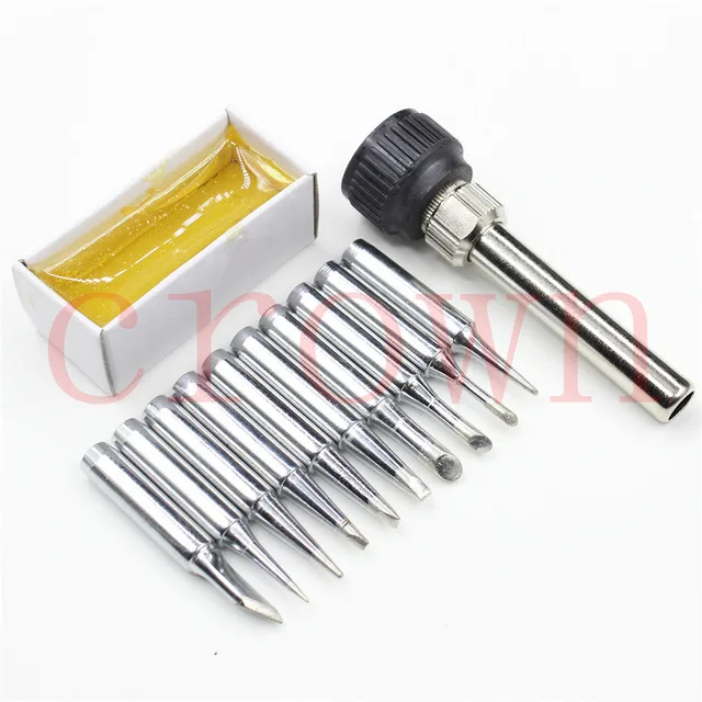 Паяльная станция паяльная 10 шт./лот со свинцовым корпусом 900M T для 936 SAIKE ATTEN AOYUE KADA