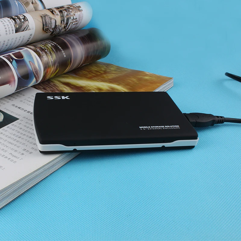 Usb распродажа Hd Externo Hdd док-станция Optibay Ssk 2,5 дюймов Usb2.0 мобильный жесткий диск коробка для ноутбука She030