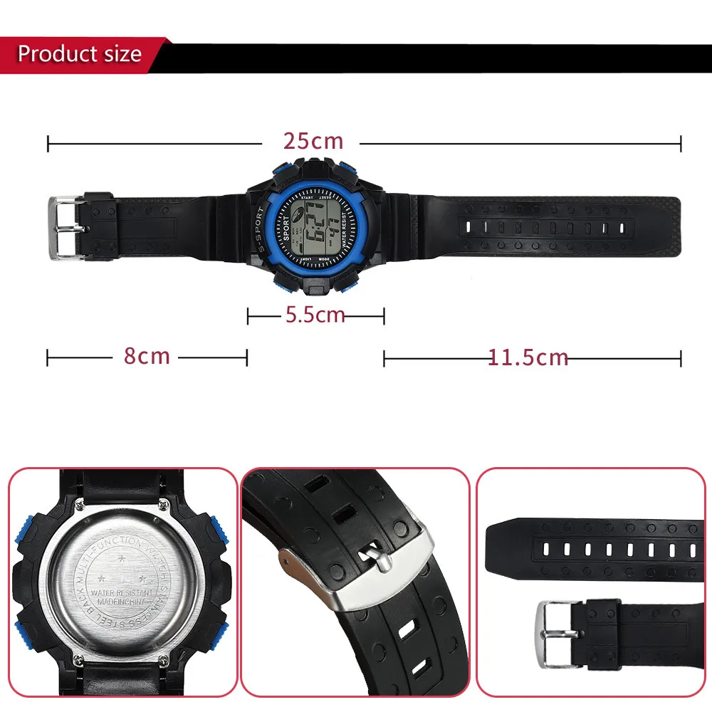 Роскошные часы Мужские Аналоговые Цифровые Военные Спортивные Часы