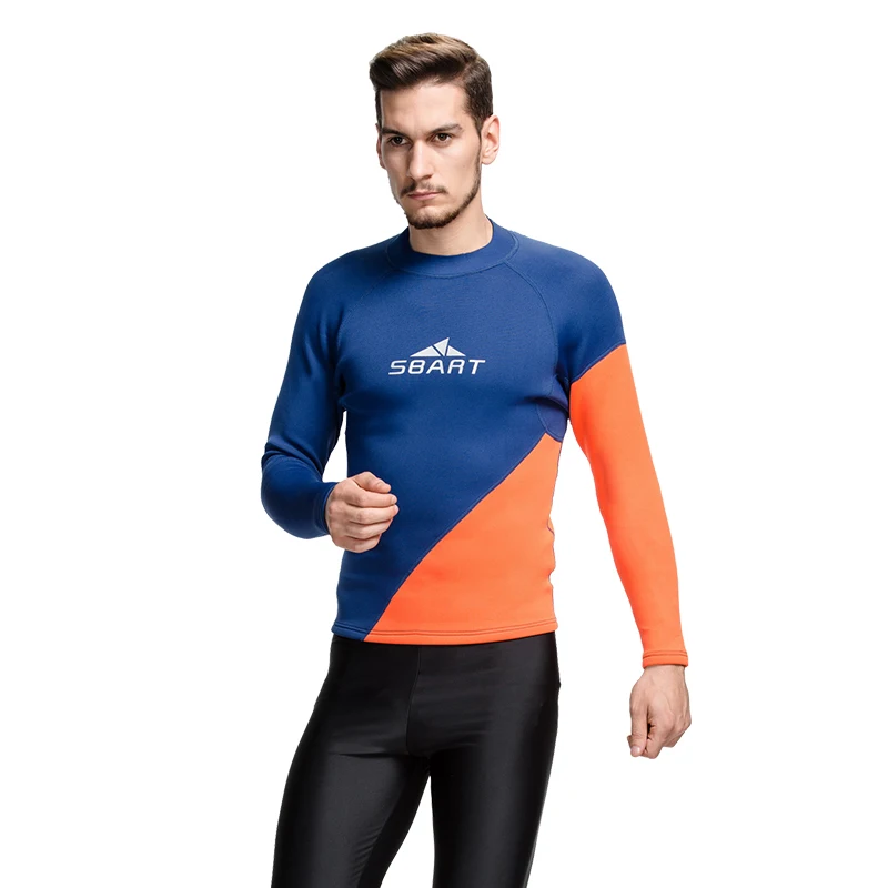 Бесплатная доставка неопреновые верхние куртки с длинным рукавом ruandroid 4 мм 3 1 5