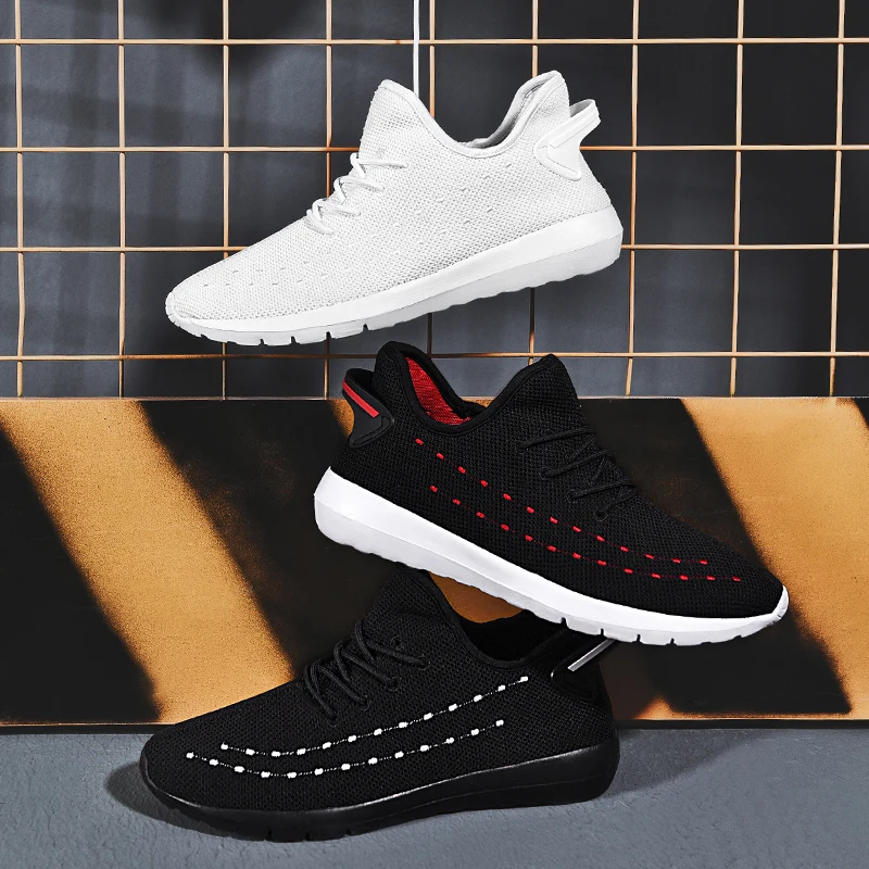 Superlight спортивная обувь для мужчин дышащие кроссовки Flyknit Человек Спорт на