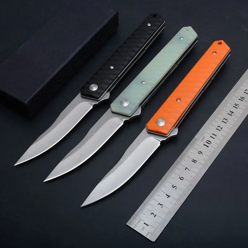 Trskt Kwaiken охотничий нож 440C с ручкой G10 Многофункциональный складной для кемпинга и
