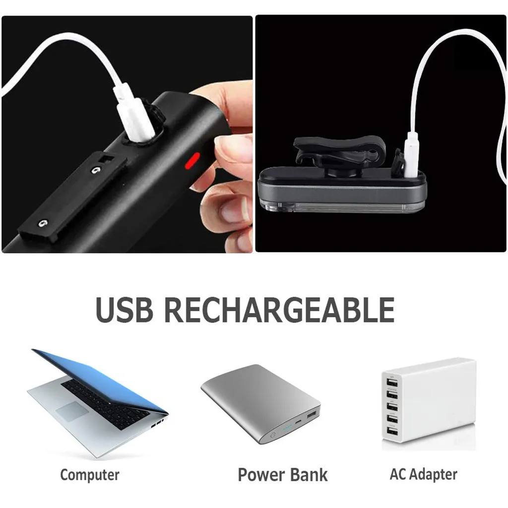 Велосипедный светодиодный фонарь для велосипеда задний USB Перезаряжаемый