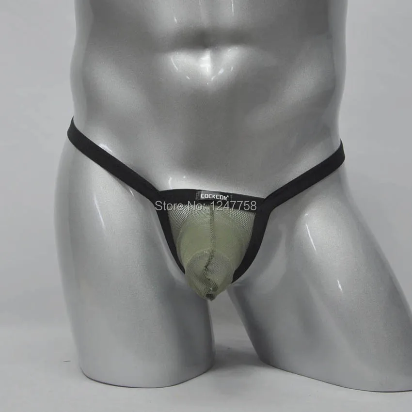 Для мужчин Прозрачная мягкая Mesh T обратно таньга Нижнее Бельё для девочек