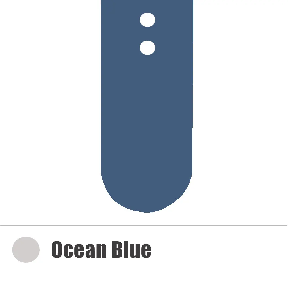 Ocean blue Браслет+ Современная Пряжка для Apple Watch 38 мм 40 мм 42 мм 44 мм - Цвет ремешка: Ocean blue