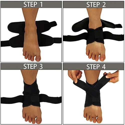 Воздухопроницаемой пяткой анти защита от растяжения защищающими ремнями