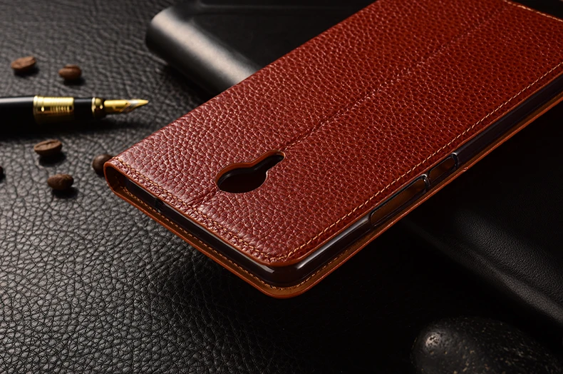 Meizu M3 Max чехол KEZiHOME личи Натуральная кожа флип Стенд кожаный чехол Капа для Meizu M3 Max чехол для телефона s coque