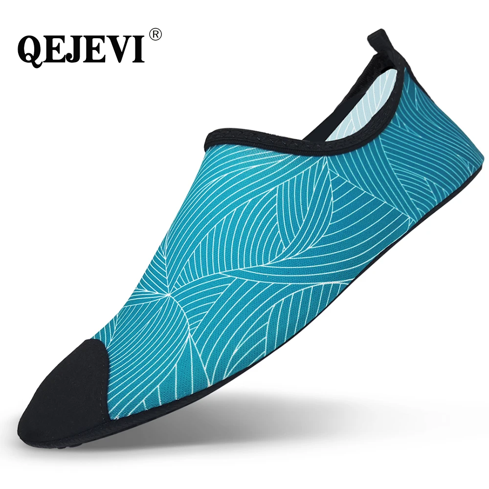 Недорогая спортивная обувь QEJEVI для мужчин и женщин летняя пляжная плавания