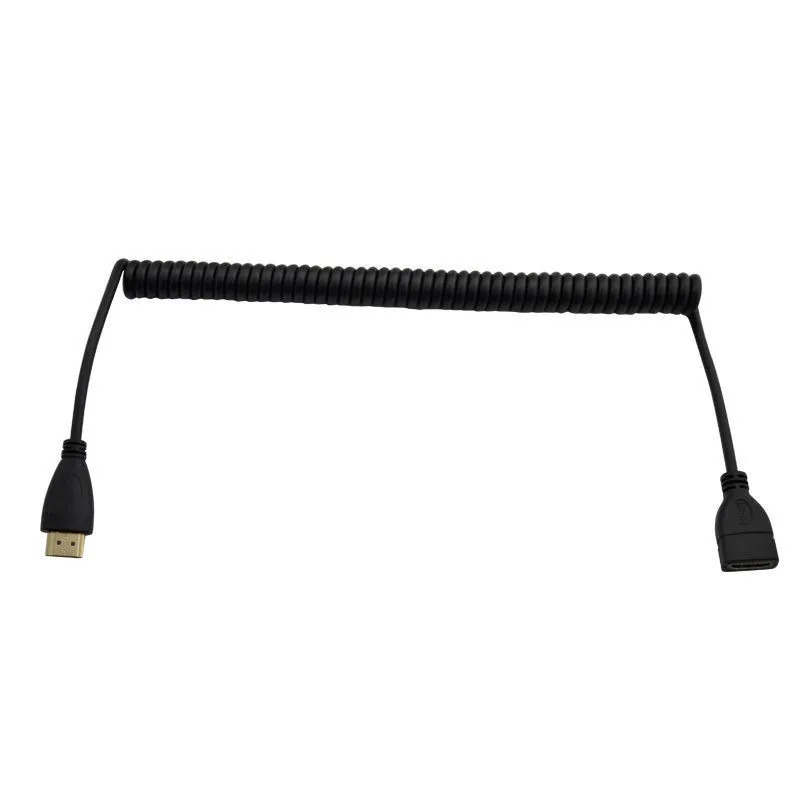 8 футов 2 5 м HDMI A Штекерный к женскому спиральный кабель удлинитель 1080p HDTV|male to male
