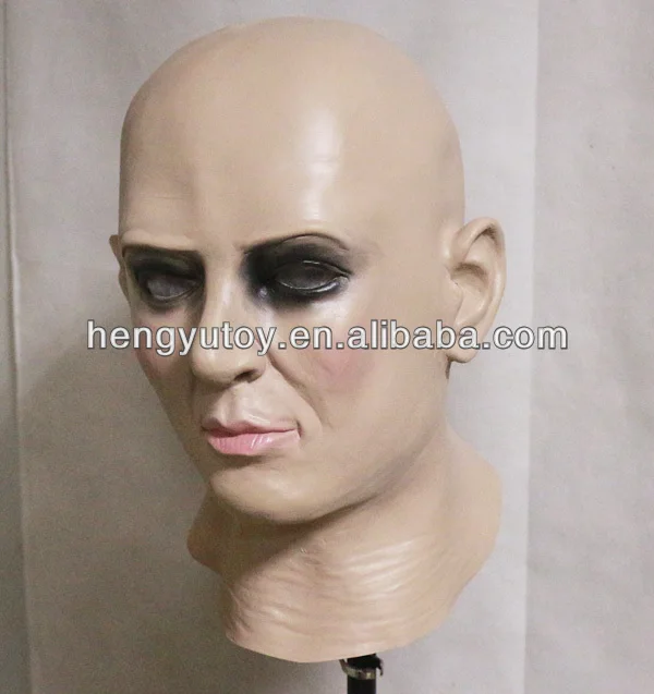 Латексная Женская маскирующая маска с перекрестным платьем прозрачная