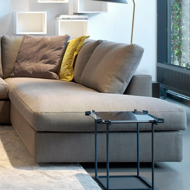 Диван секционный Easyliving для дома удобная мягкая серая мебель гостиной в