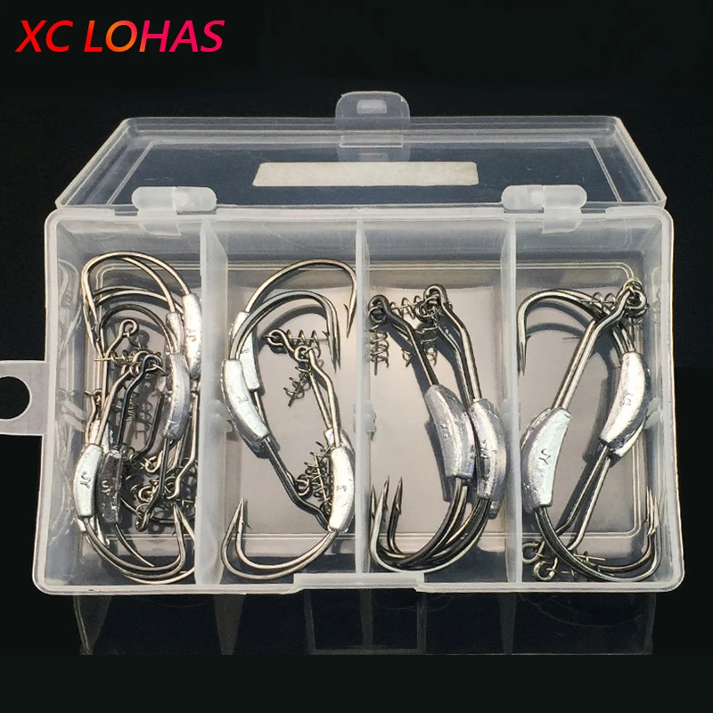 25 шт./кор. высокая прочность привести крючки офсетная печать рыболовный крючок с