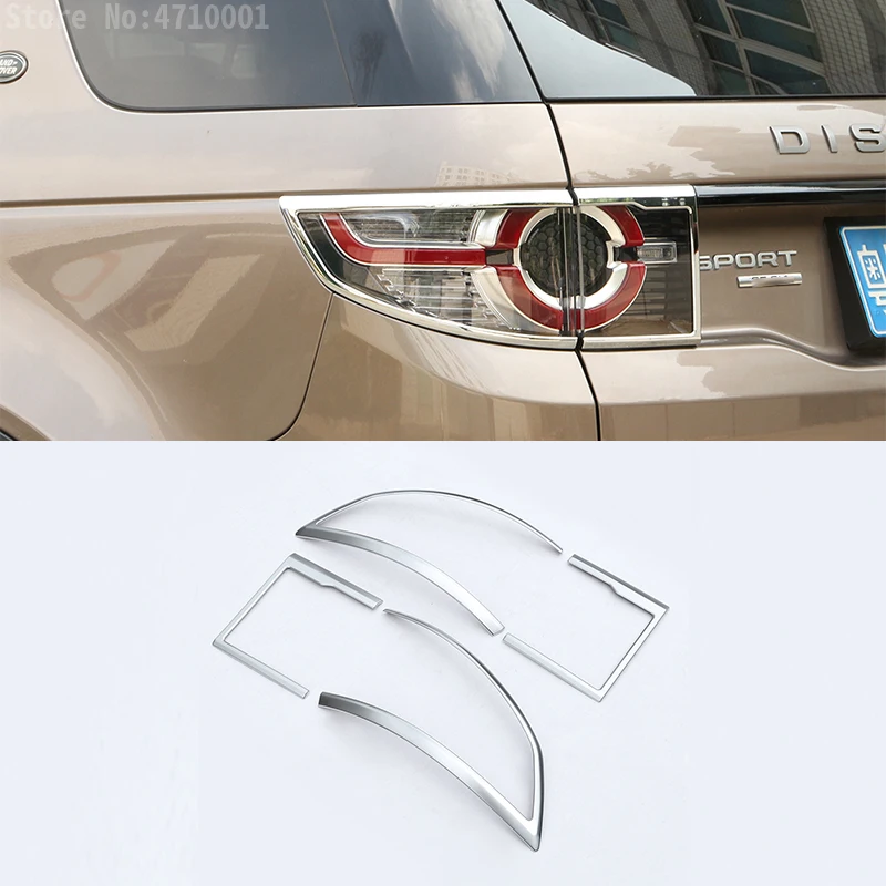 4 шт. ABS хромированный Автомобильный задний светильник абажур для лампы с