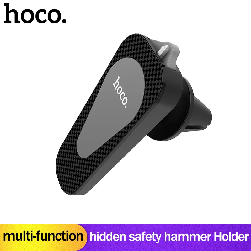 HOCO Универсальный магнитный автомобильный держатель для телефона iphone X XS Max samsung Air