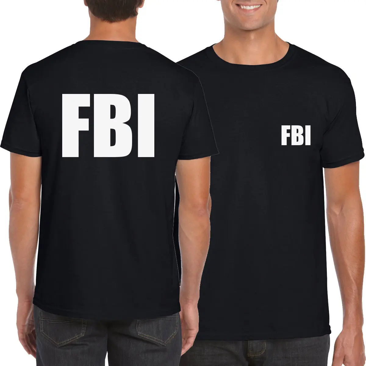 Полицейская спецназ FBI SECURITY футболка топ CSI нарядное платье Новая рабочая одежда