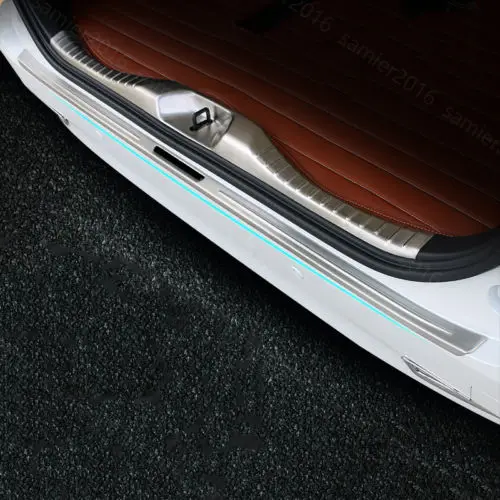 Подходит для Toyota Alphard 15 17 Защитная крышка из нержавеющей стали заднего
