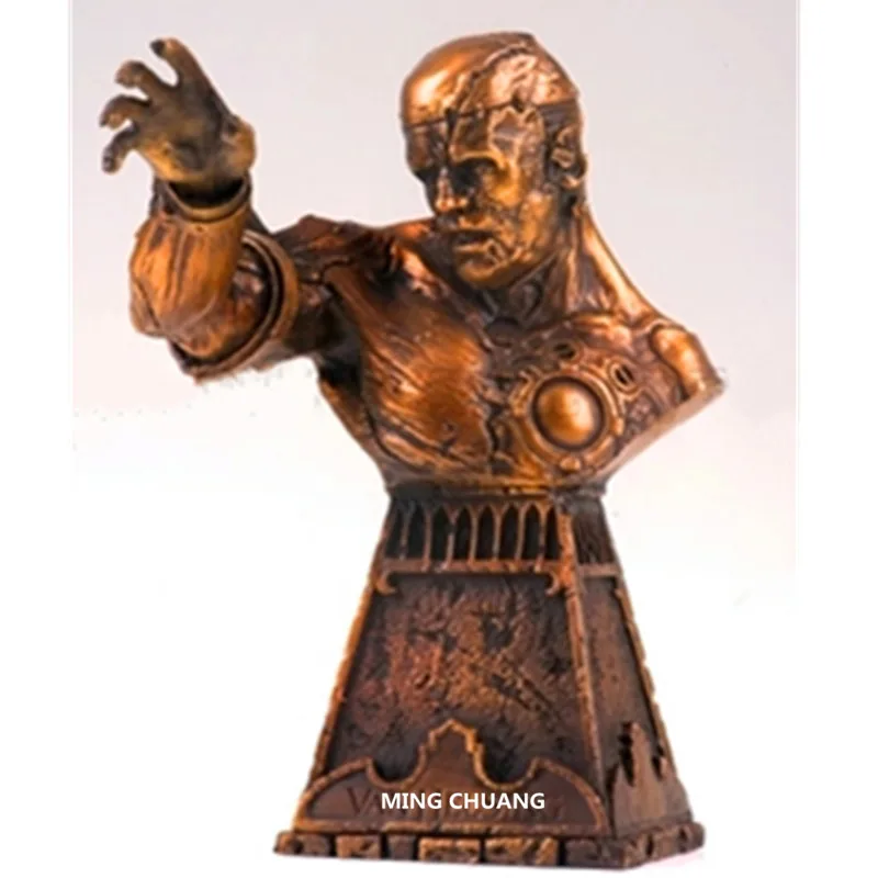 Статуя Франкенштейна грудь м класс половина длины фото или портрет медная