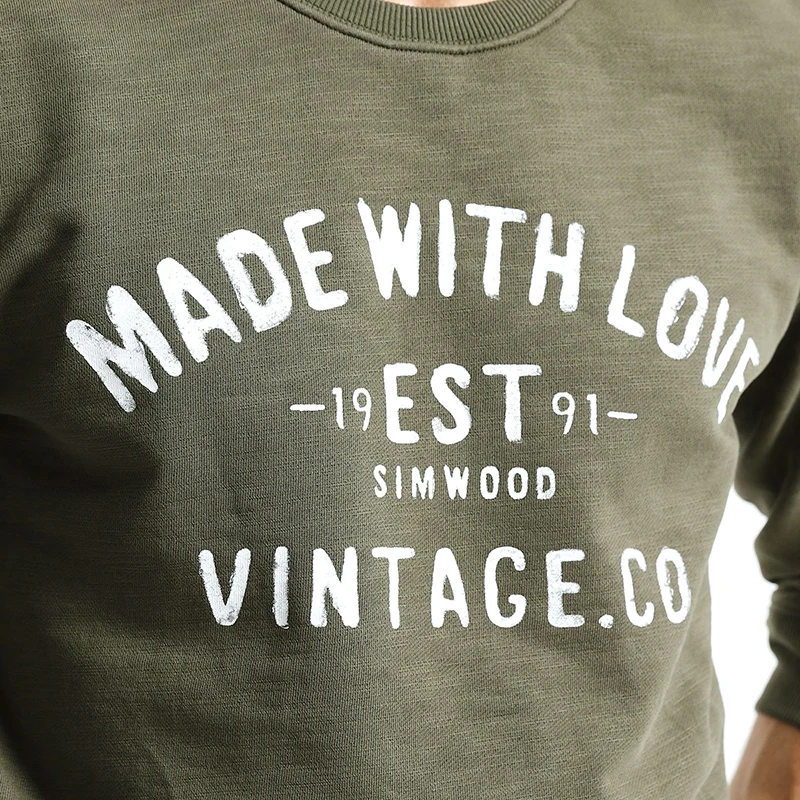 SIMWOOD новинка Осень зима модные брендовые толстовки мужские повседневные