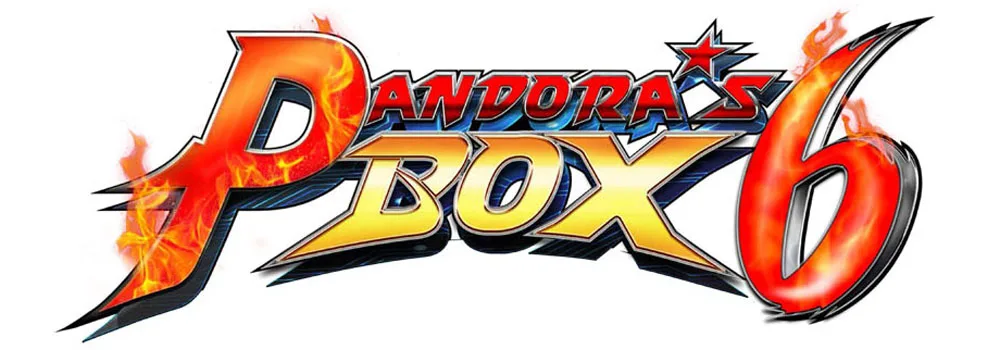 Аркадная игровая консоль с помощью коробки Pandora 6, мульти игра 1300 в 1