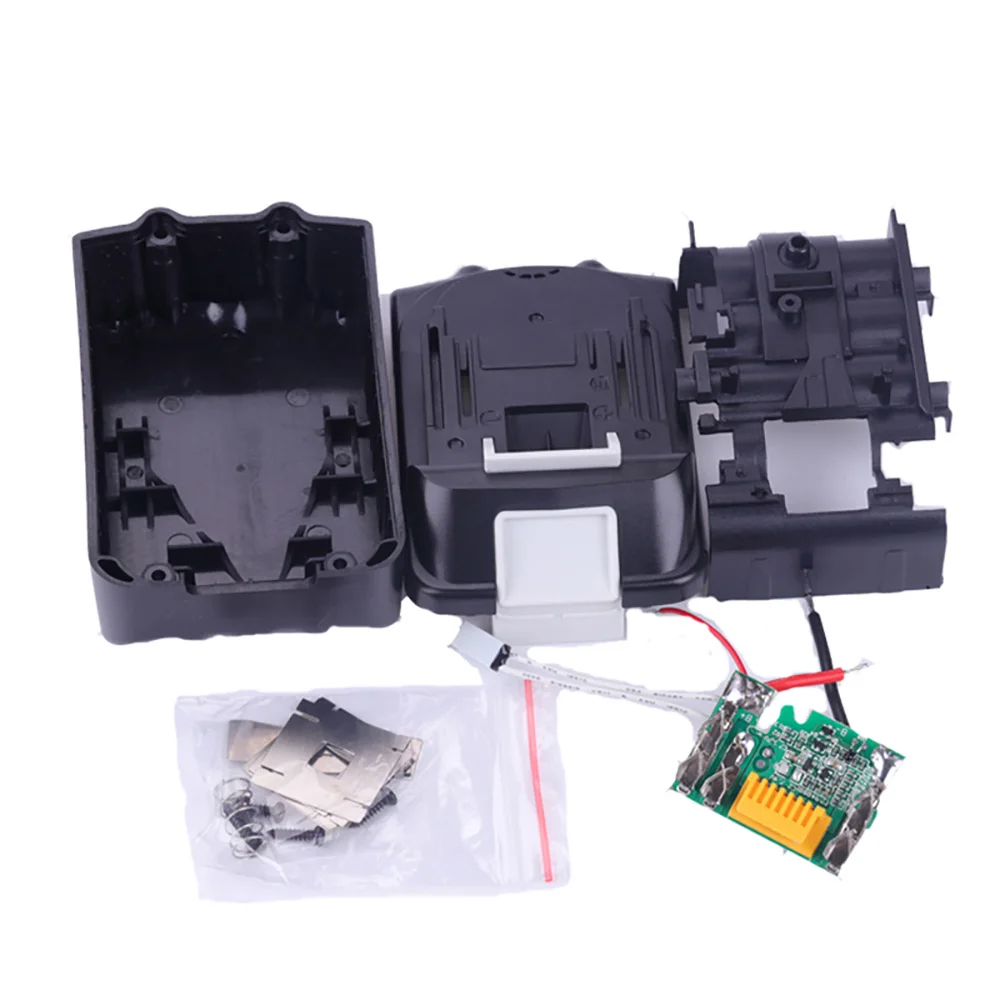 Case with PCB BL1830 печатная плата с литий-ионными электроинструментами чехол для батареи Замена для Makita 18 в BL1840 BL1850 LXT400 пластиковый корпус - Цвет: Case with PCB