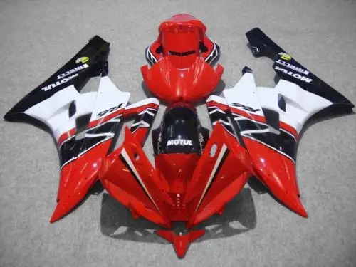 Пресс-форма обтекателя комплект для Yamaha YZFR6 06 07 YZF R6 2006 2007 YZF600 ABS красный черный
