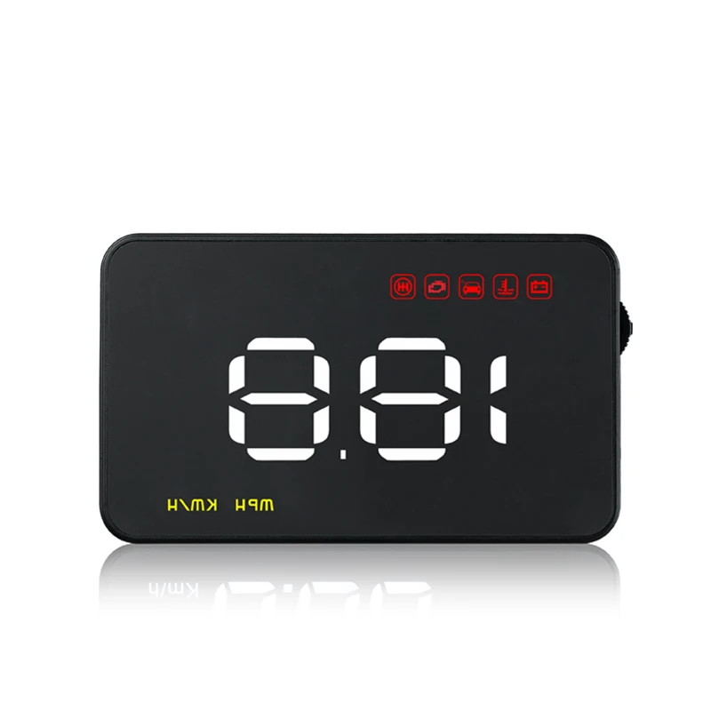

RMLKS GPS Speedometer A2 Head Up Display Auto HUD Windshield Projector Electronics Car Speed Projector Suitable for all Cars