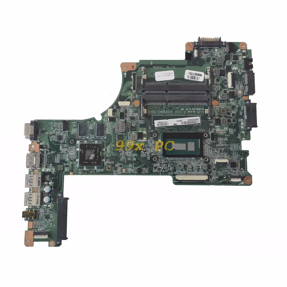LAOKE FOR Toshiba Satellite L50-B-2DH Laptop Motherboard W/ I7-5500U CPU 216-0858020 GPU A000302540 DABLIDMB8E0 DDR3 Test ok | Компьютеры