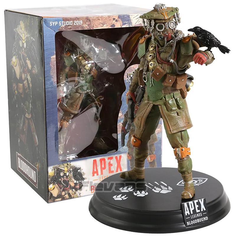 Bloodhound box Горячая игра Apex legends Wraith/Bloodhound Статуэтка из ПВХ фигурка Коллекционная модель игрушки - Цвет: Bloodhound box