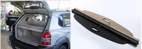 for hyundai tucson 2006 2013 rear trunk security shield cargo cover high qualit auto accessories black beige