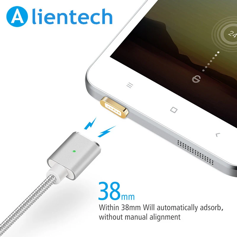 1м 2м 2.4A Быстрая зарядка Магнитная Micro USB кабель Дата синхронизации переходник для зарядного устройства Шнур для Android Samsung S4 S6 S7 Edge LG htc планшеты