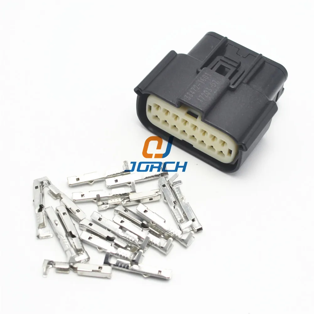 16 pin авто жгут проводов кабель molex разъем 33472-1606 Электрический разъем 33472-1740