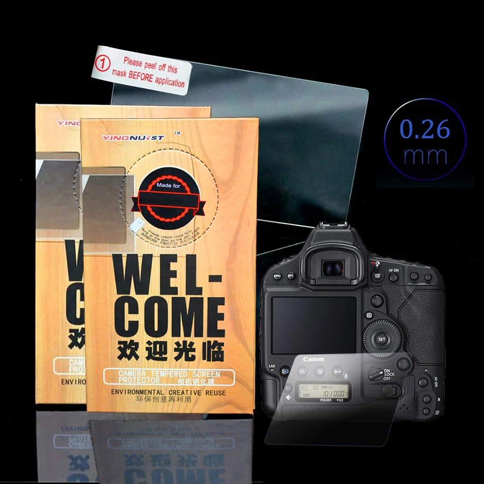 Оригинальное закаленное стекло для защиты экрана Canon EOS 1D X 1DX Φ Mark II закаленная
