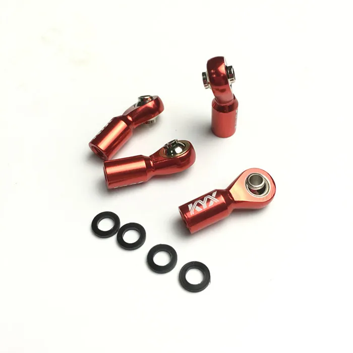 Kyx M4 изогнутые шариковые концы rc стержневые для CC01 D90 SCX10 II 90046 4 шт./компл.|rc rod ends|ball