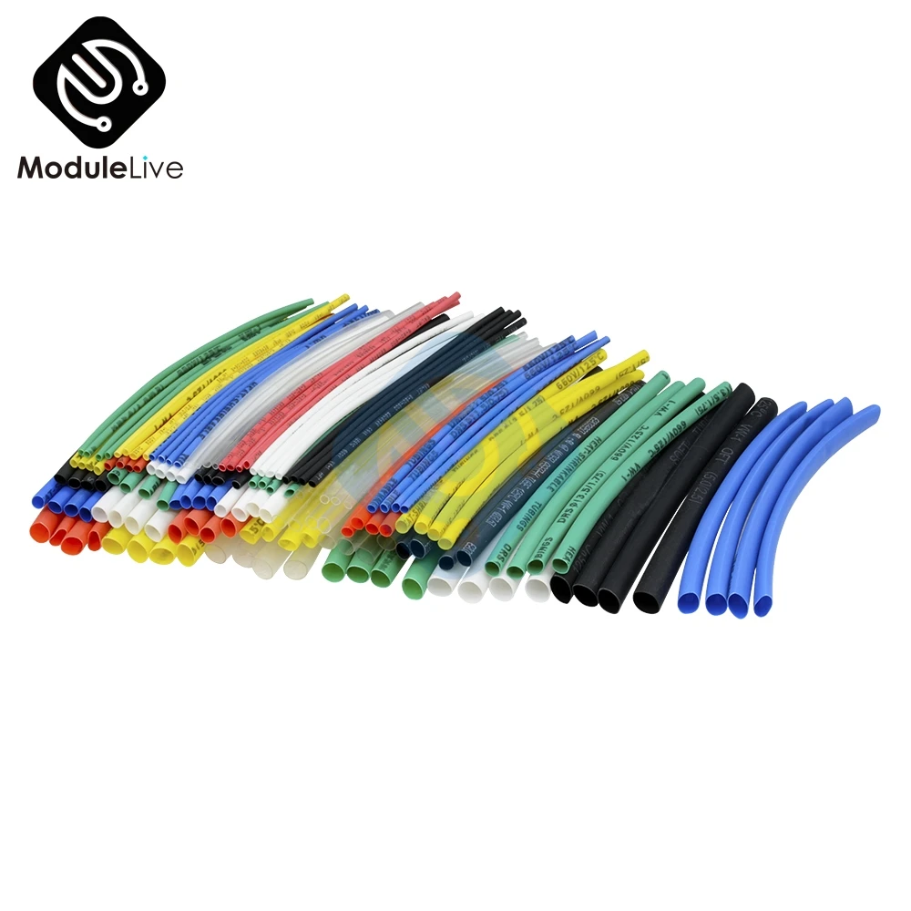 140 шт. Автомобильный Электрический кабель термоусадочная трубка для обмотки