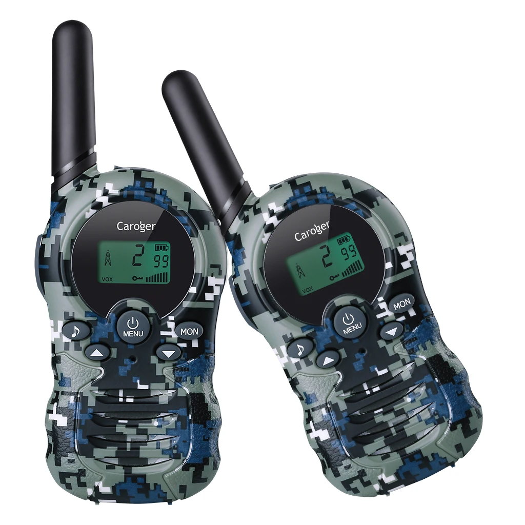 Caroger 22/8 канал 2 шт. иди и болтай Walkie Talkie S FRS/GMRS 462/467/446 МГц двухстороннее радио км