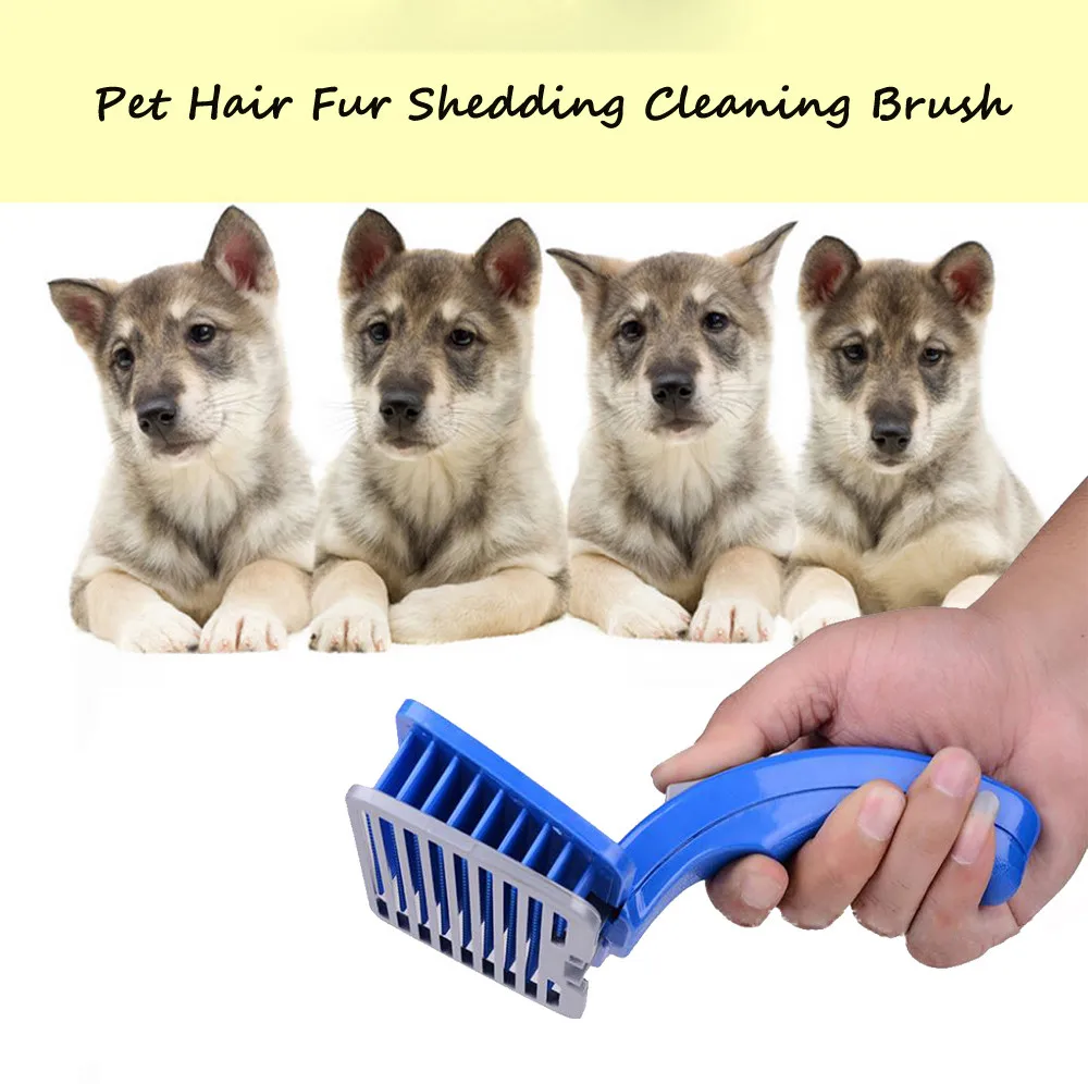 2 размера новейшие собака кошка волосы Мех пролить триммер Уход за лошадьми