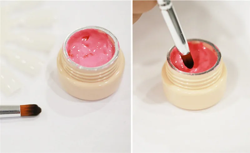 YZWLE 1 шт. Новая кисть двойного назначения для дизайна ногтей/Кисть гель лака