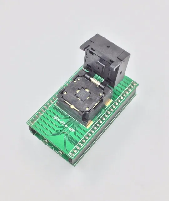 NRF51822 422 NRF52832 тестовая розетка с золотым покрытием IC и записываемая в розетках