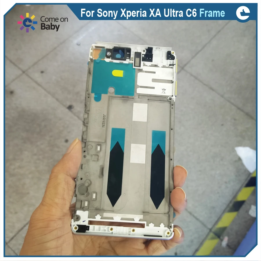 Лучшее качество для Sony Xperia XA Ultra C6 F3215/16/12 F3211 ЖК передняя рамка средняя панель