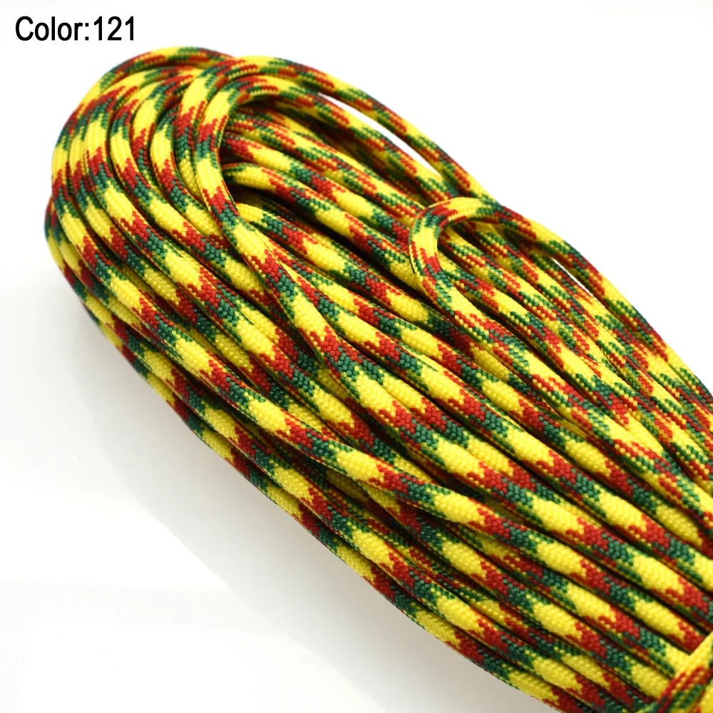 1 шт. 100FT 550 Паракорд парашютный шнур ремешок Mil Spec type III 7 ниток сердечник для альпинизма кемпинга браслет с пряжкой