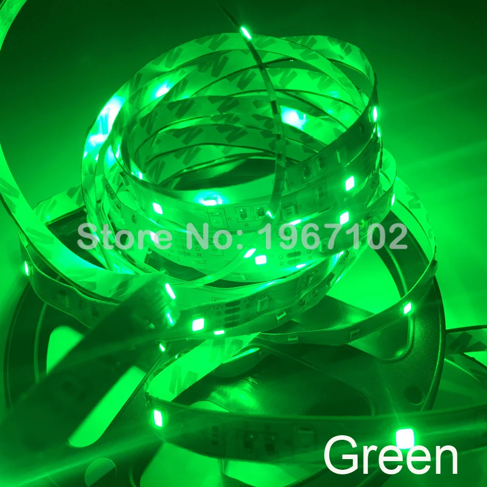 Лента Светодиодная гибкая SMD 2835 RGB 12 В постоянного тока 300 светодиодов/5 м | Лампы и