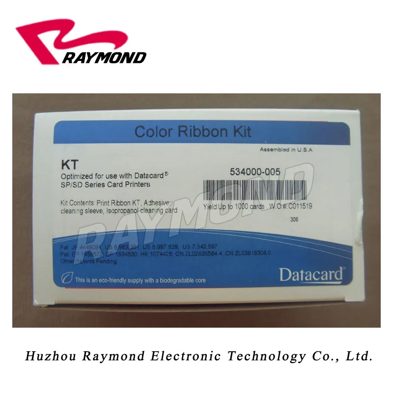 Datacard SP55 SP35 принтер KT лента 534000-005 1000 отпечатков | Компьютеры и офис