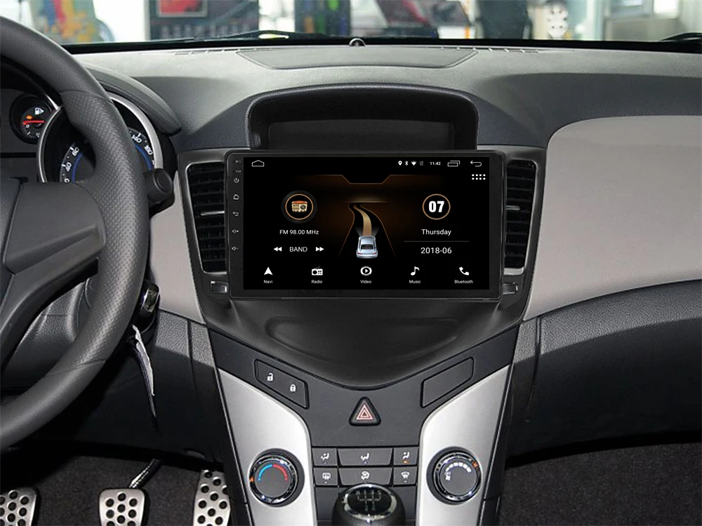 4G LTE Android 8 1 Автомобильный gps мультимедийный видео радио плеер в тире для Chevrolet Cruze