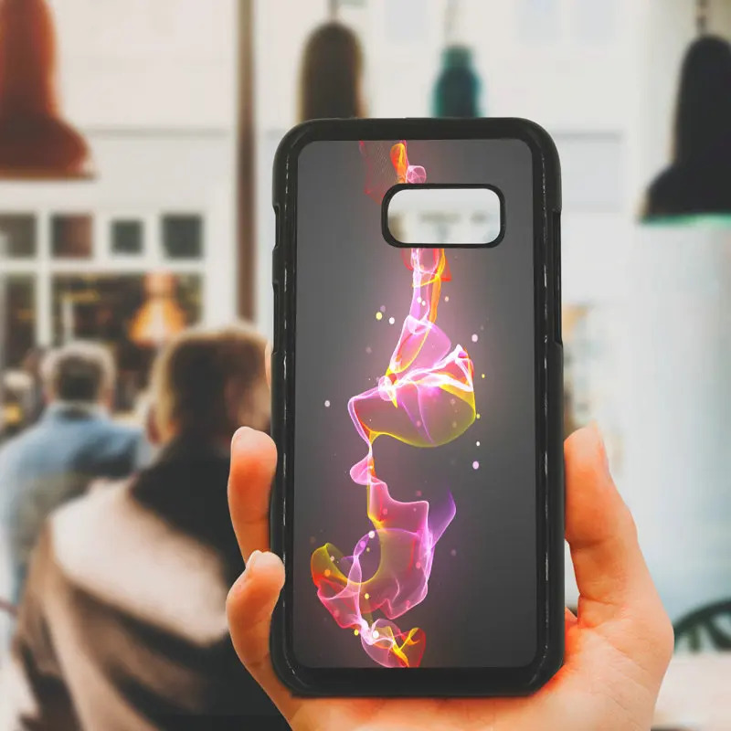 Abstract Colorful Smoke Phone Cases Hard PC Plastic Cover for Samsung Galaxy A3 A5 A7 A8 2015 2016 2017 2018 Note 8 5 3 2 Shell |