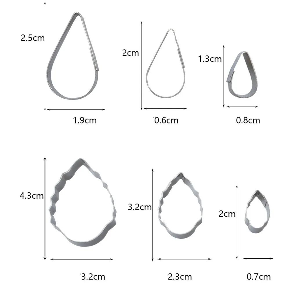 12 шт. резак для печенья с листьями и цветами нержавеющая сталь форма помадка DIY