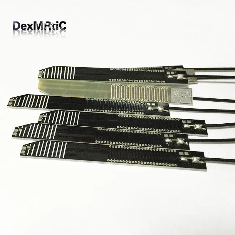 2 шт 433Mhz 2.5Dbi Внутренняя антенна Встроенный PCB антенный разъем IPX 62*7,2*1 мм