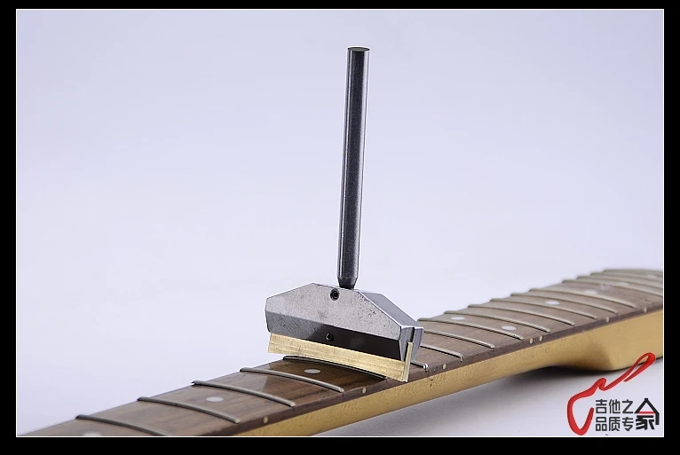 GuitarFamily гриф Лада пресс Caul с латунной вставкой для гитары бас