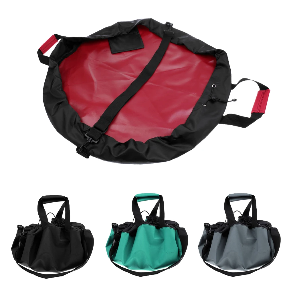 Waterproof Dry Bag Surfing Diving Beach Wetsuit Swimsuit Changing Mat with Handles Strap Pocket for Surfing Canoeing Climbing