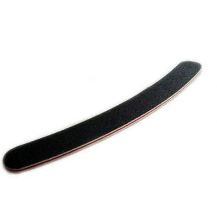 10 шт полумесяц пилка для ногтей для УФ-геля белая пилка для ногтей буферный блок лак для маникюра педикюра шлифовальный инструмент для дизайна ногтей