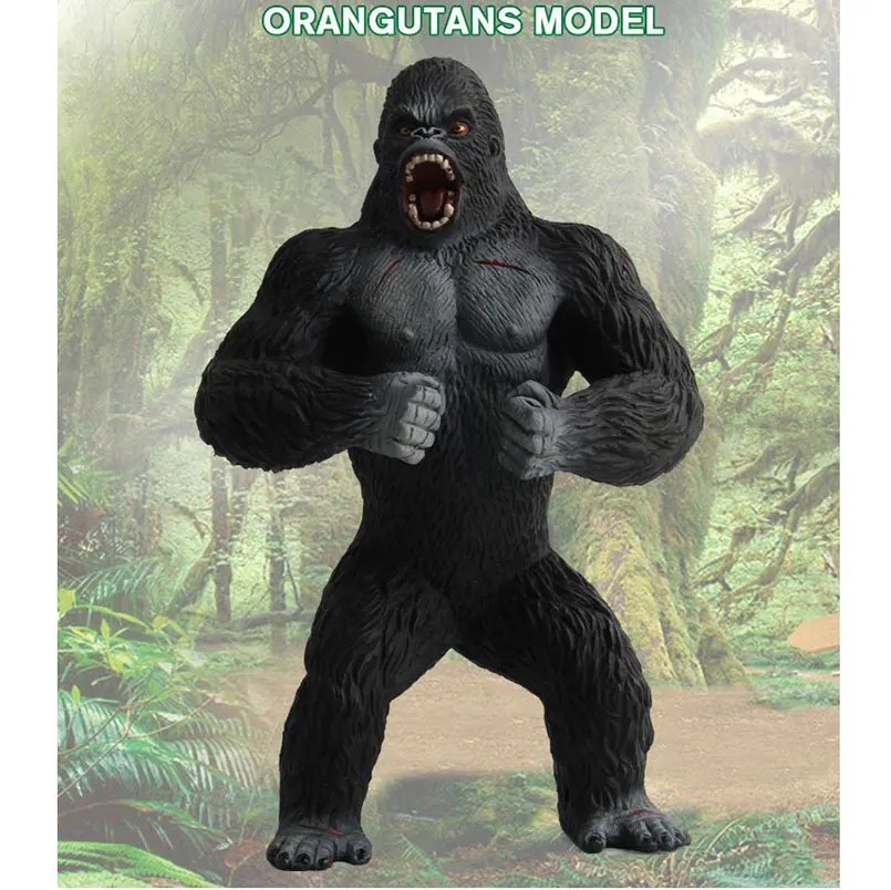 Игрушечный остров Kong Skull из фильма King Kong Skull, модель шимпанзе, фигурка, Коллекционная модель, игрушка в подарок для мальчиков и детей
